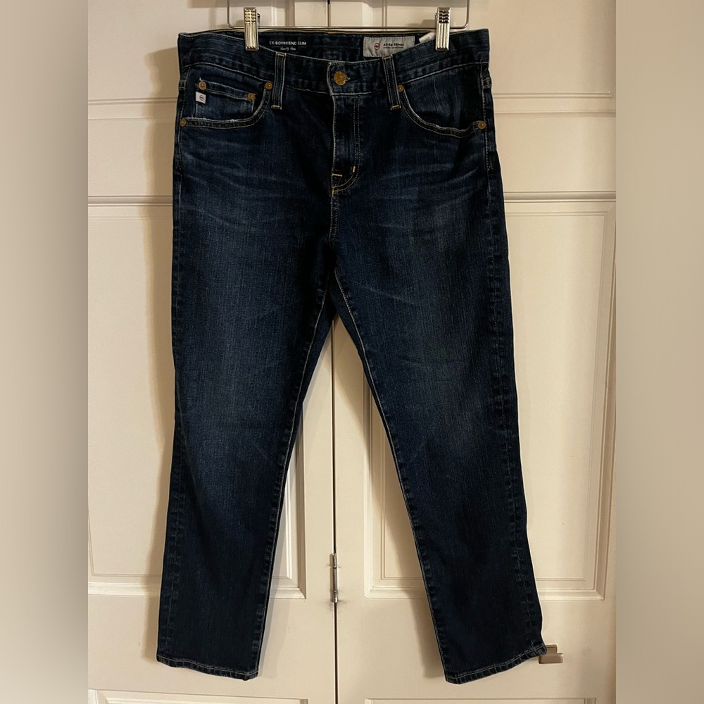 Women’s AG Ex-boyfriend slim, size 28R